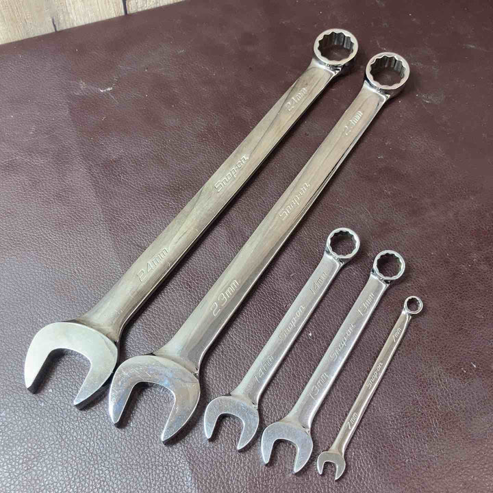 【中古品】 スナップオン(Snap-on) コンビネーションレンチ コラボセット 計5本 OEXM230B・240B OEXM7B・13B・14B 【東大和店】
