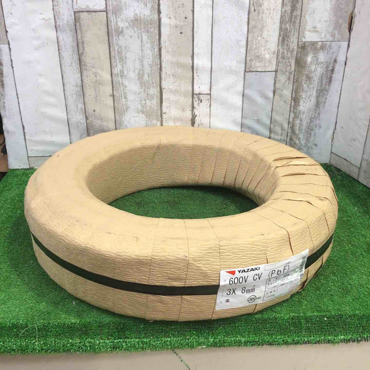 YAZAKI CVケーブル 3C×8sq 50m巻 2026年4月製【町田店】
