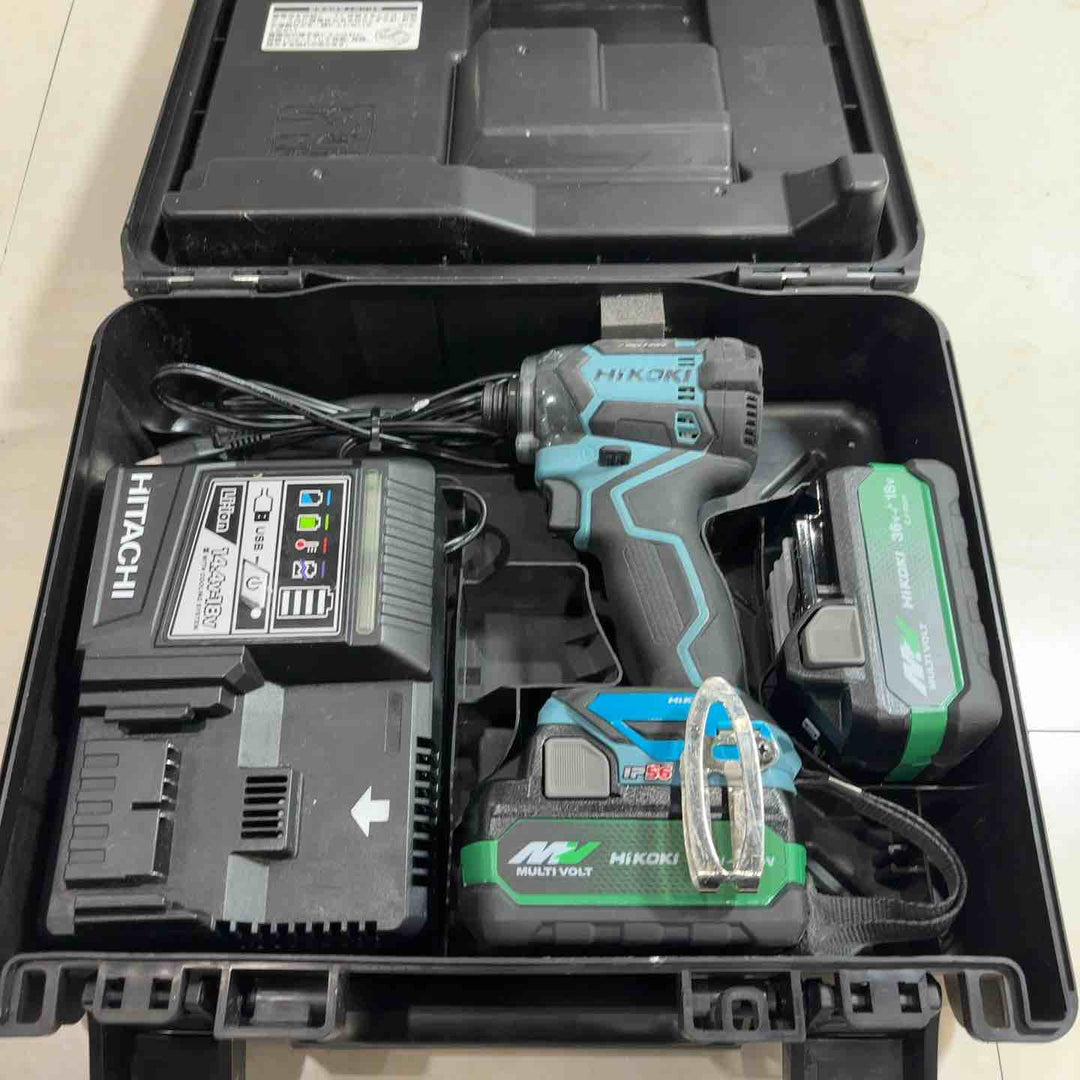 ★ハイコーキ(HIKOKI ※旧:日立工機) コードレスインパクトドライバー WH36DC(2XPSZ)(CB) マルチボルト【川口店】