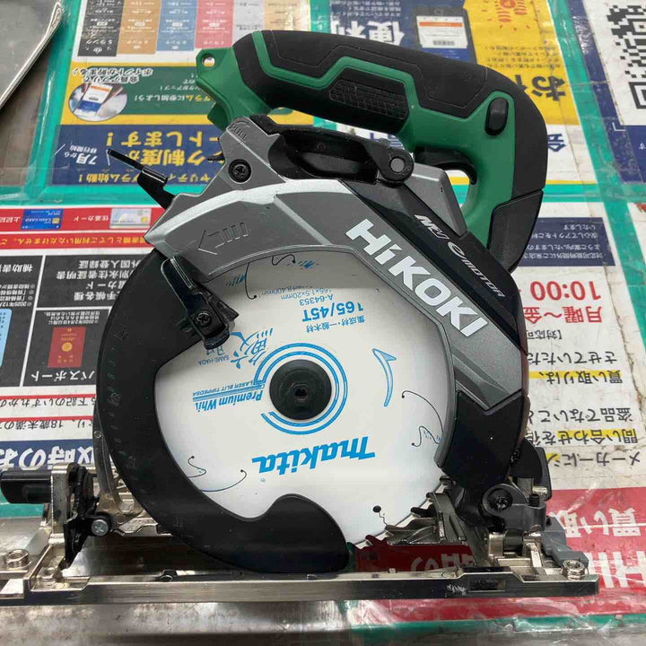 ★ハイコーキ(HIKOKI ※旧:日立工機) コードレスマルノコ C3606DB(NN)【戸田店】