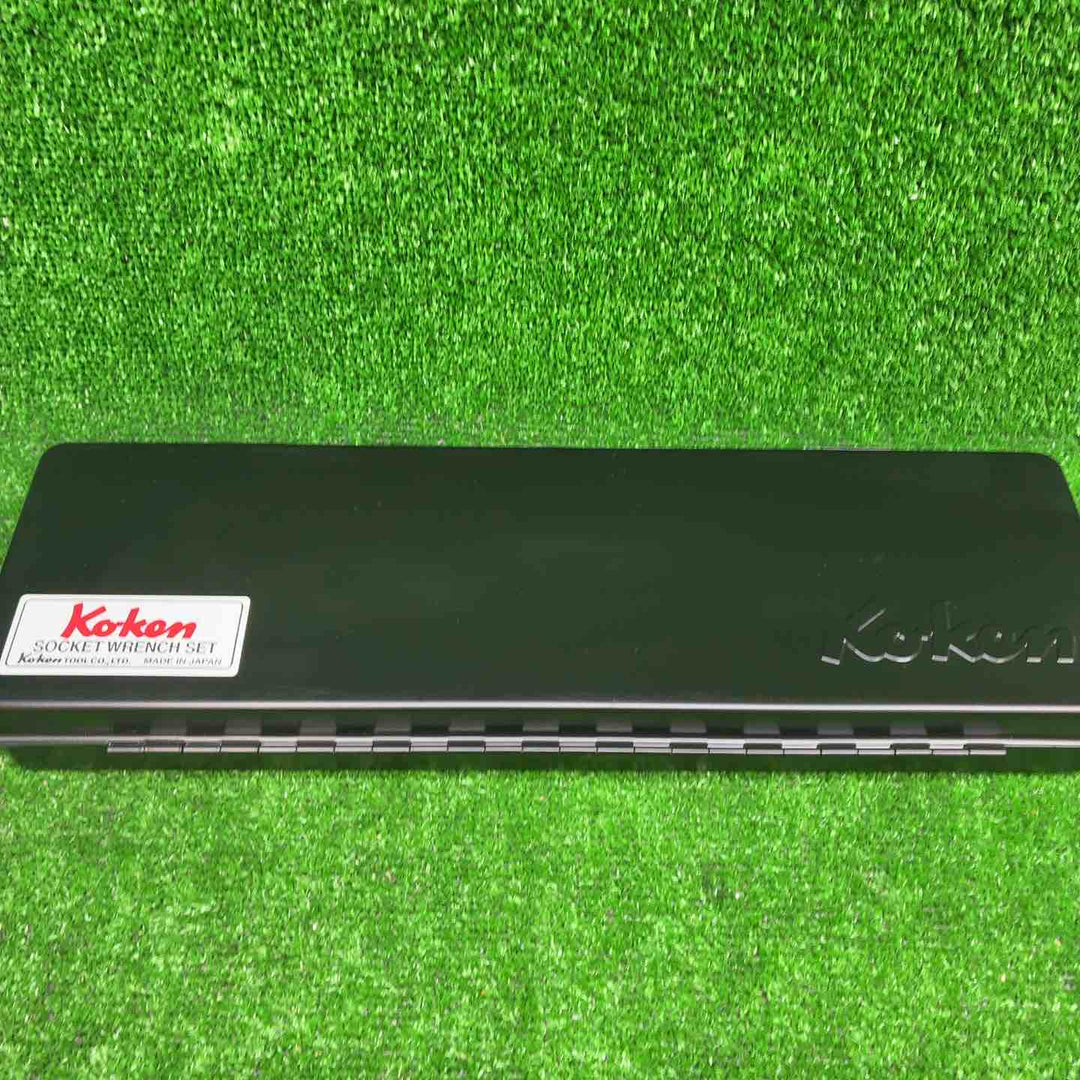 【美品】Ko-ken 3286Z Z-EAL 3/8" (9.5mm)差込 ソケットレンチセット 21ヶ組 3286Z【藤沢店】