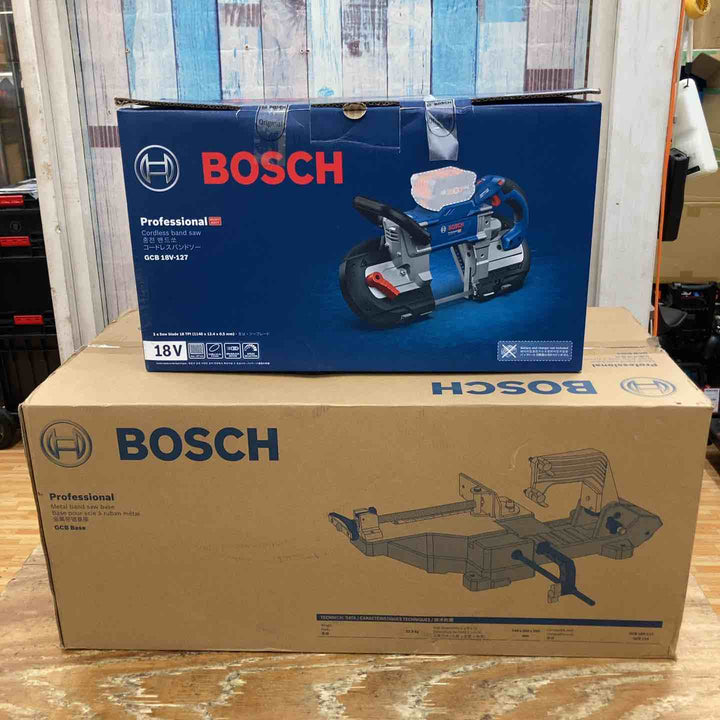 ボッシュ コードレスバンドソー GCB18V-127 ベース付き BOSCH【柏店】