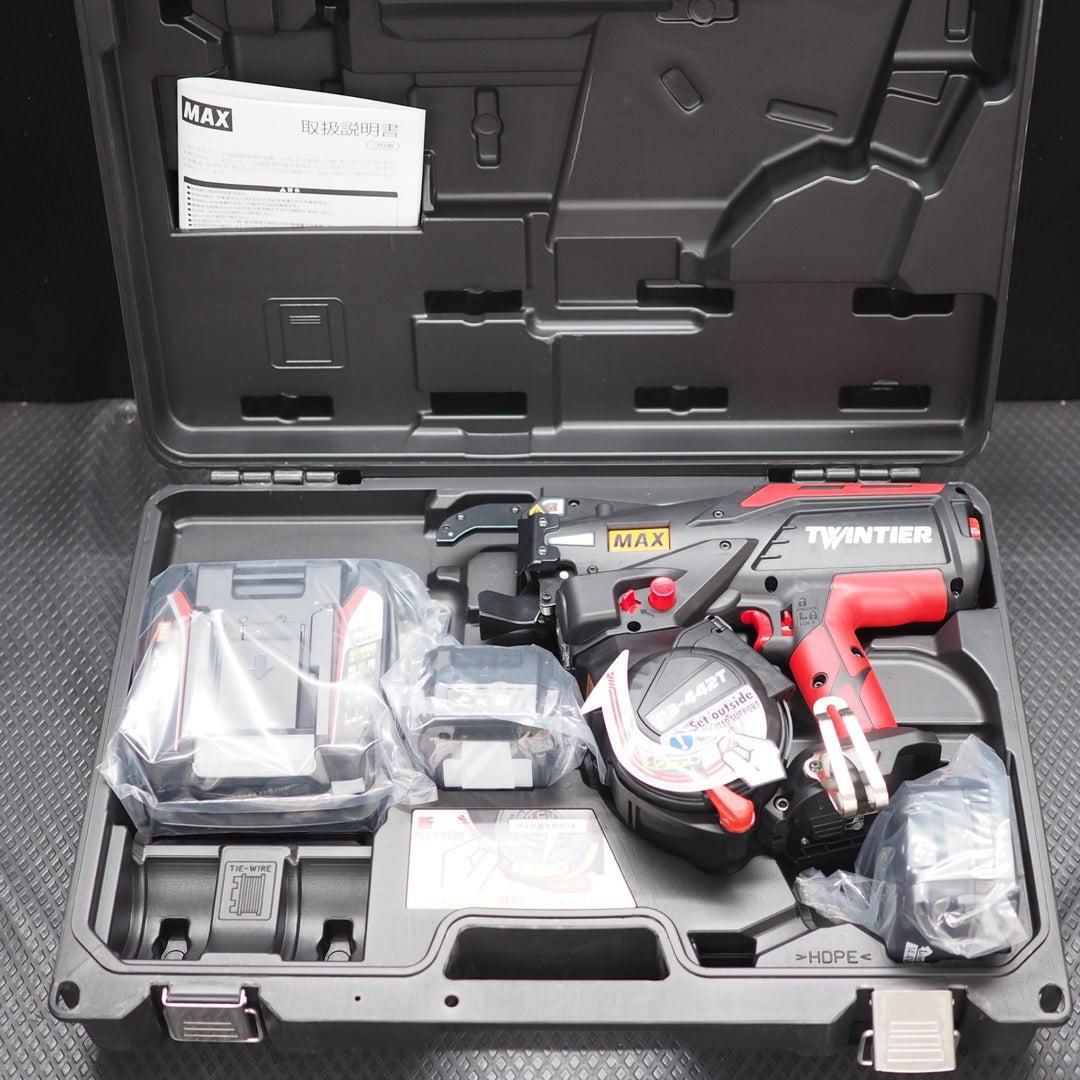 【未使用品】マックス/MAX 鉄筋結束機 ツインタイア RB-442T-B2C/1450A【鴻巣店】