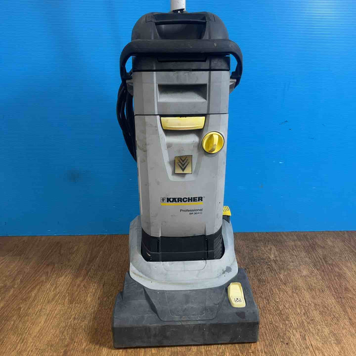 【店頭受取り限定】◇ケルヒャー(KARCHER) 床洗浄機 BR30/4C ※色褪せ傷汚多数あり タンクから水漏れあり※【岩槻店】