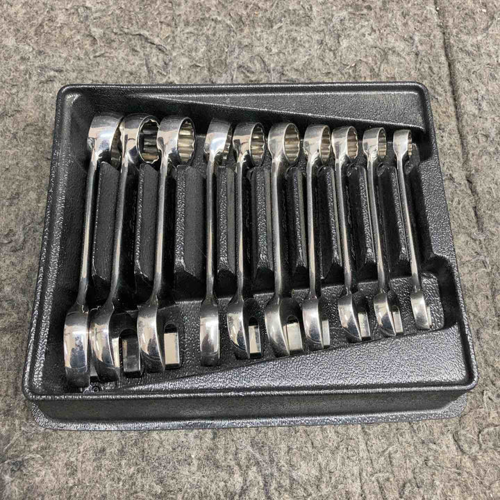 【中古品】 スナップオン/Snap-on コンビネーションレンチ 10ピースセット ミリサイズ ミジェットハンドル OXIM710B 【鴻巣店】