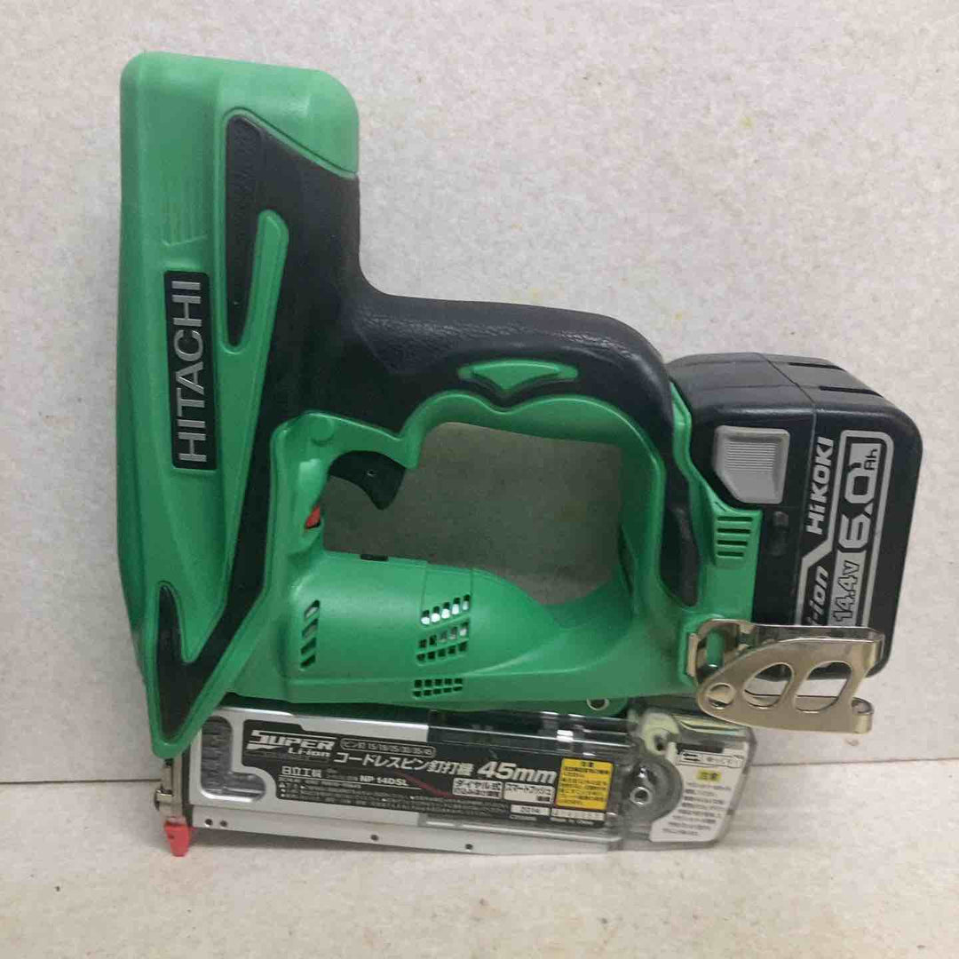 ◇ハイコーキ(HIKOKI ※旧:日立工機) コードレスピンネイラ NP14DSL (LSCK)【町田店】