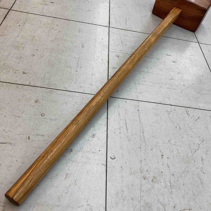 【中古美品】 木槌 木製ハンマー ＊全長約900mm 【鴻巣店】