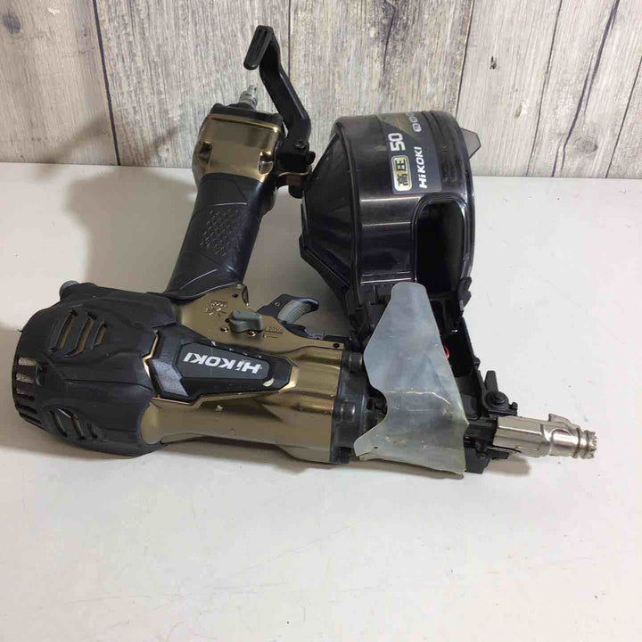 ★ハイコーキ(HIKOKI ※旧:日立工機) 高圧エア釘打ち機 NV50HR2(S)【戸田店】