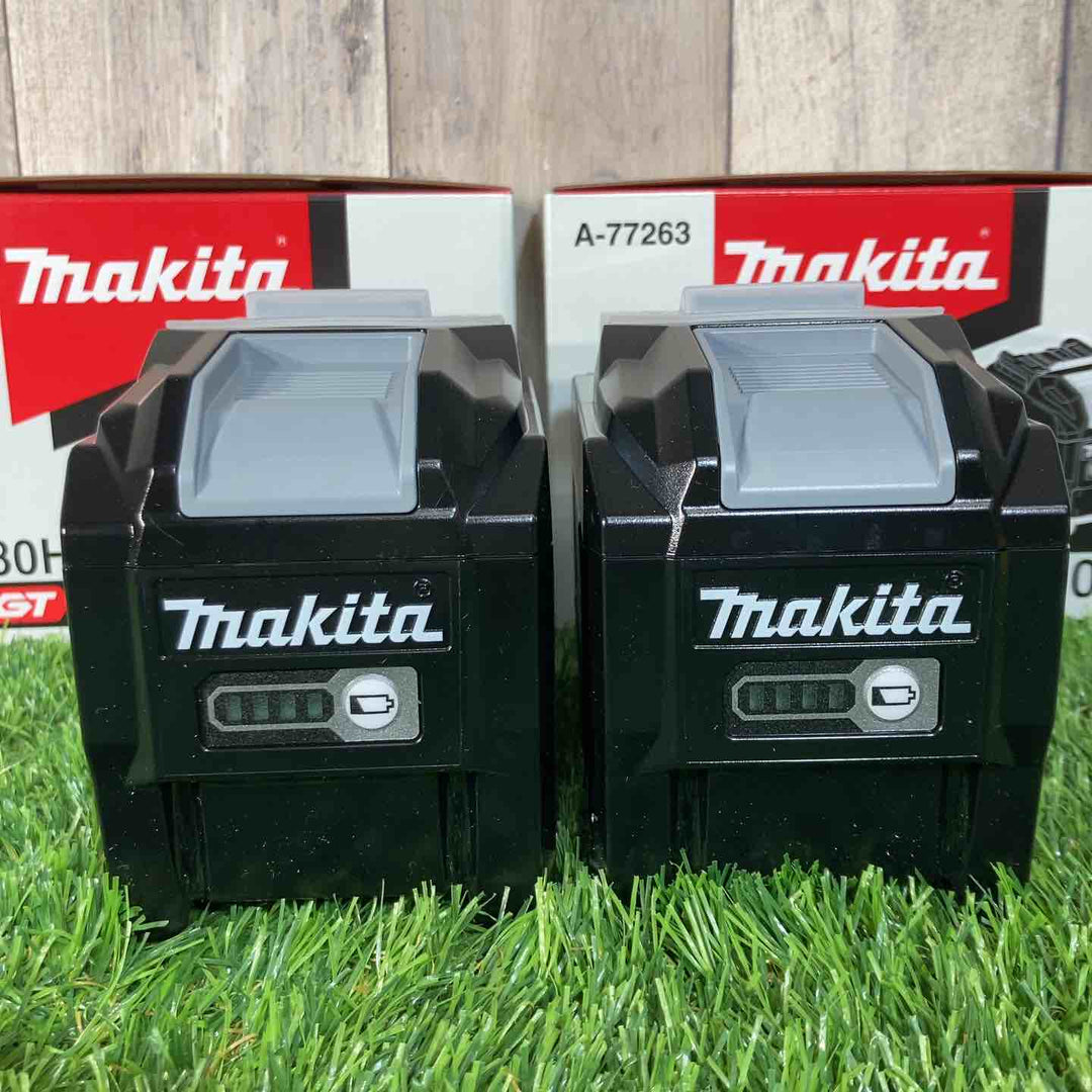 ◇マキタ(makita)リチウムイオンバッテリー 40Vmax/8.0Ah BL4080H 2個セット⑥【戸田店】