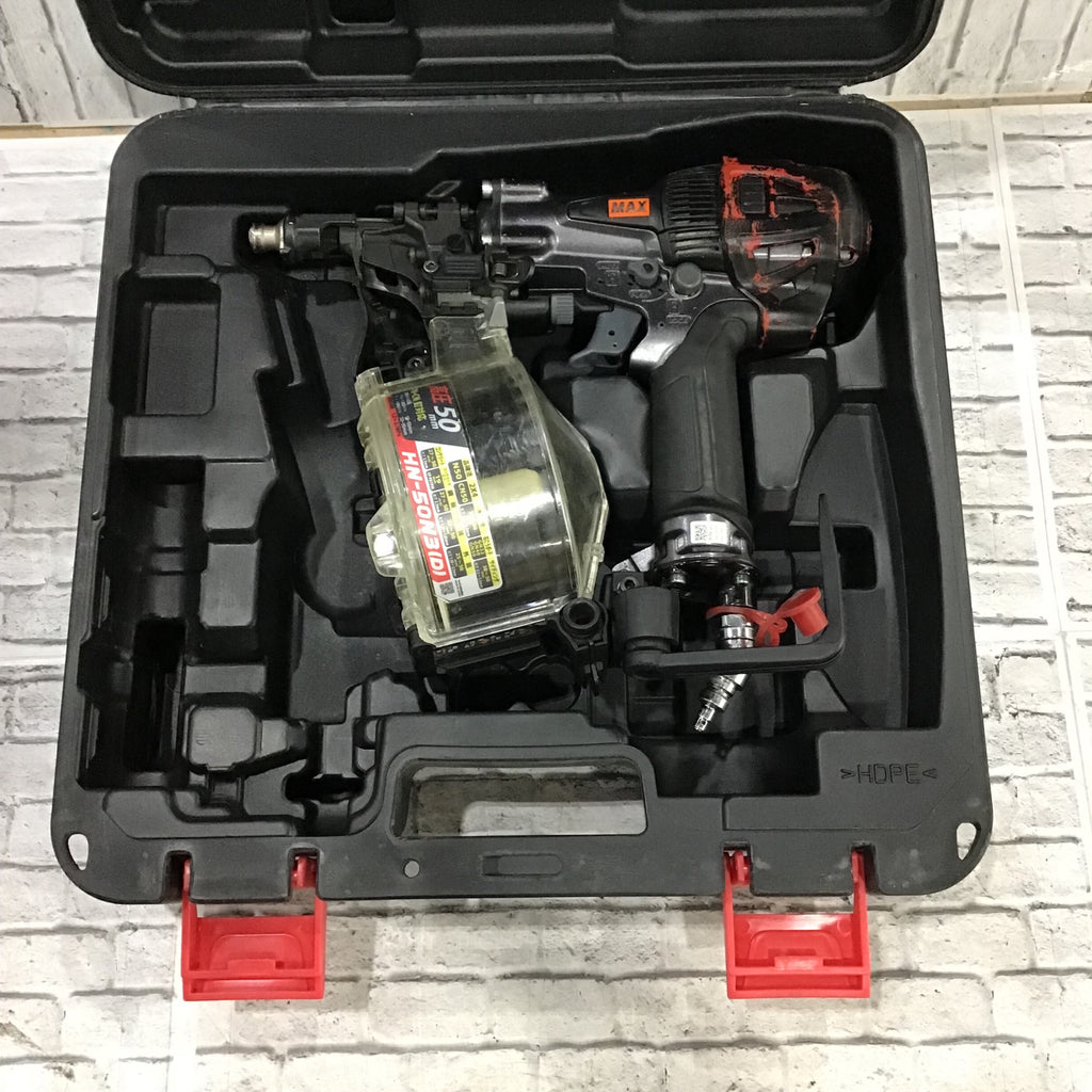 ☆マックス(MAX) 高圧エア釘打ち機 HN-50N3(D)-G【川口店】 – アクト