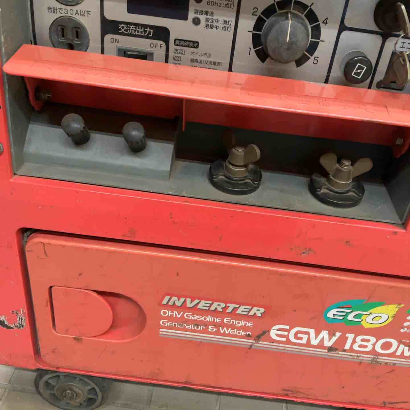 店頭受取り限定】◇新ダイワ エンジンウェルダーEGW180MC-i 溶接機