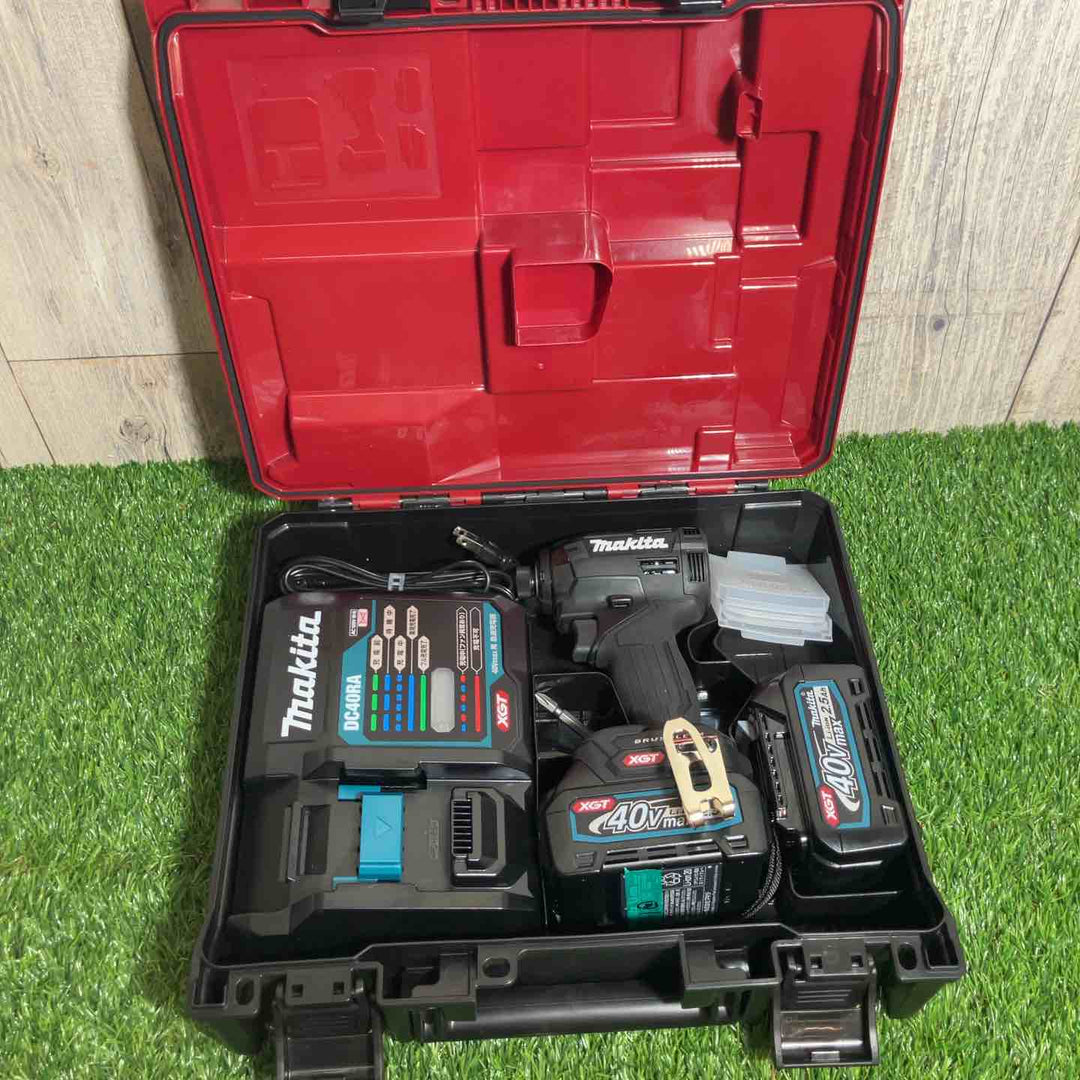 ★マキタ(makita) 40Vmax コードレスインパクトドライバー TD002GRDXB【戸田店】