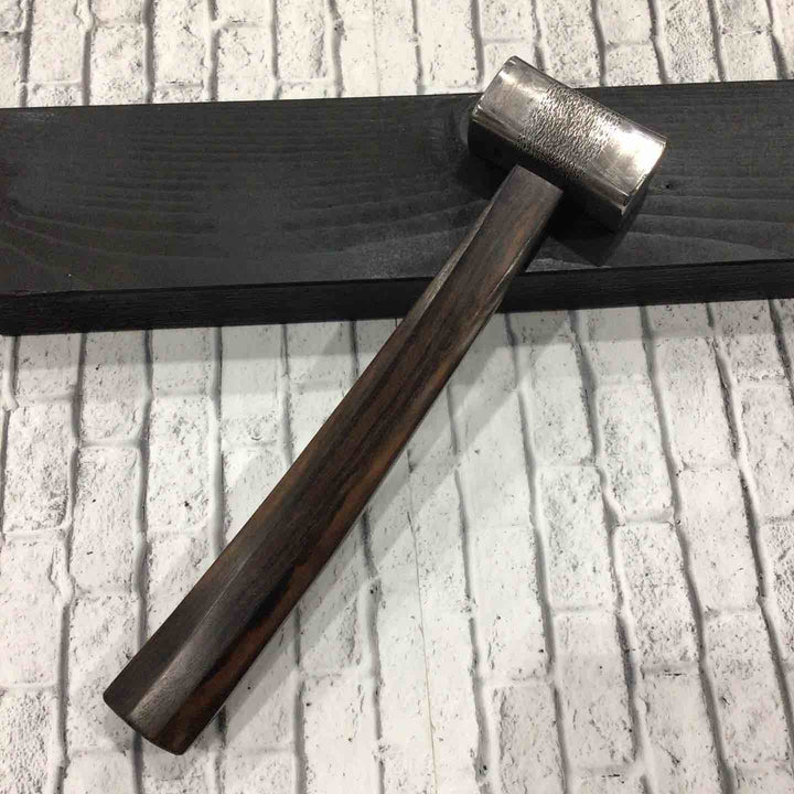 天龍 四角玄翁 120匁 黒檀柄 シロタ入り 【川口店】
