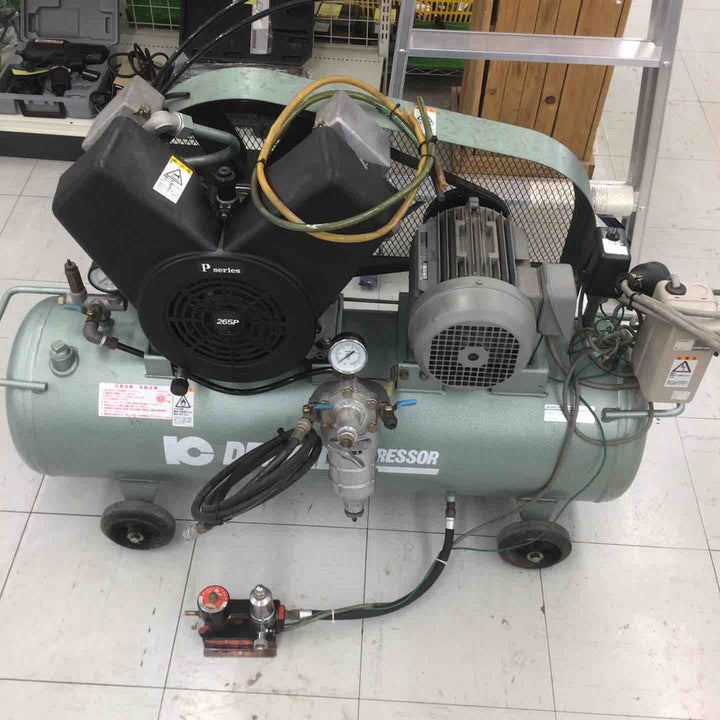 【中古品 / 店頭受取り限定】 アネスト岩田/IWATA レシプロコンプレッサー OCS-265P-1D 三相200V 2馬力 【鴻巣店】