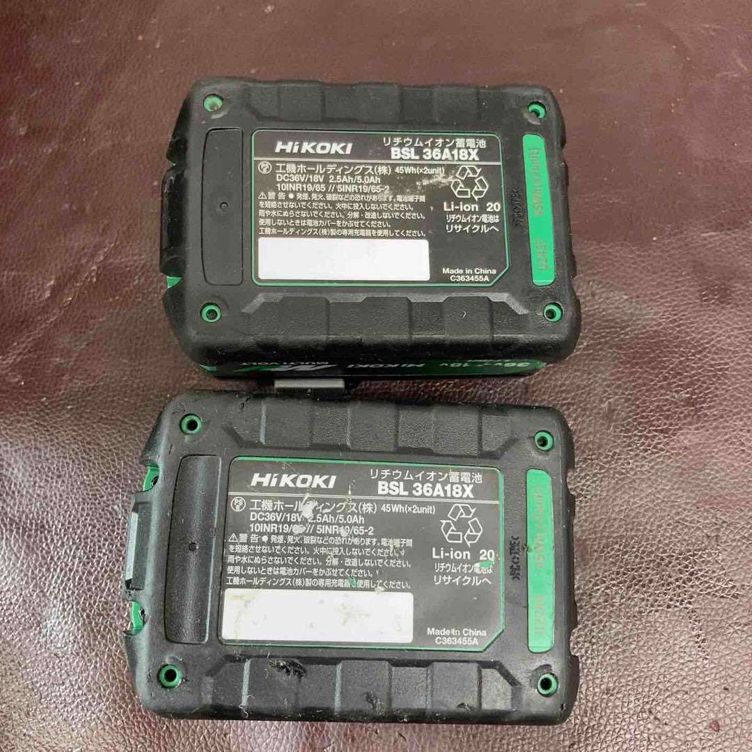 中古品】 ハイコーキ(HIKOKI ※旧:日立工機) 125mmコードレスディスク 