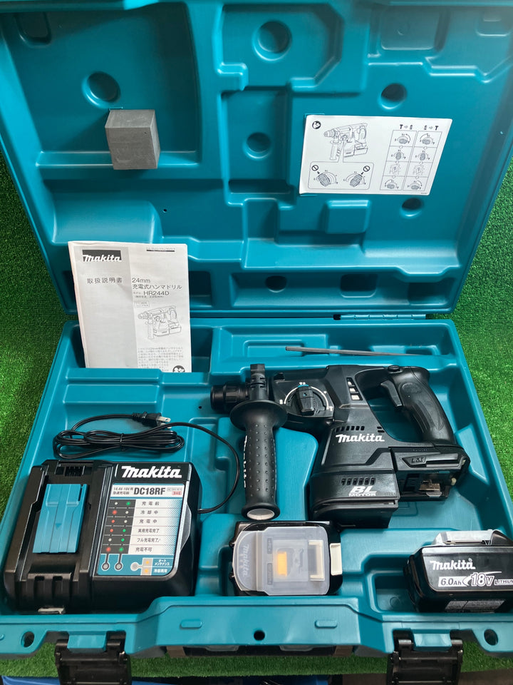 ★マキタ(makita) コードレスハンマドリル HR244DRGXB【川越店】