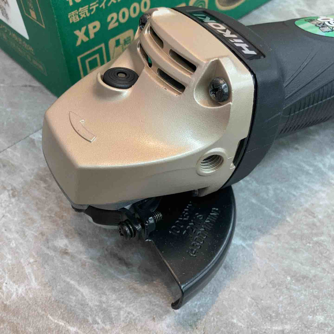 ◇ハイコーキ(HIKOKI ※旧:日立工機)  100mm電気ディスクグラインダ XP2000【八潮店】