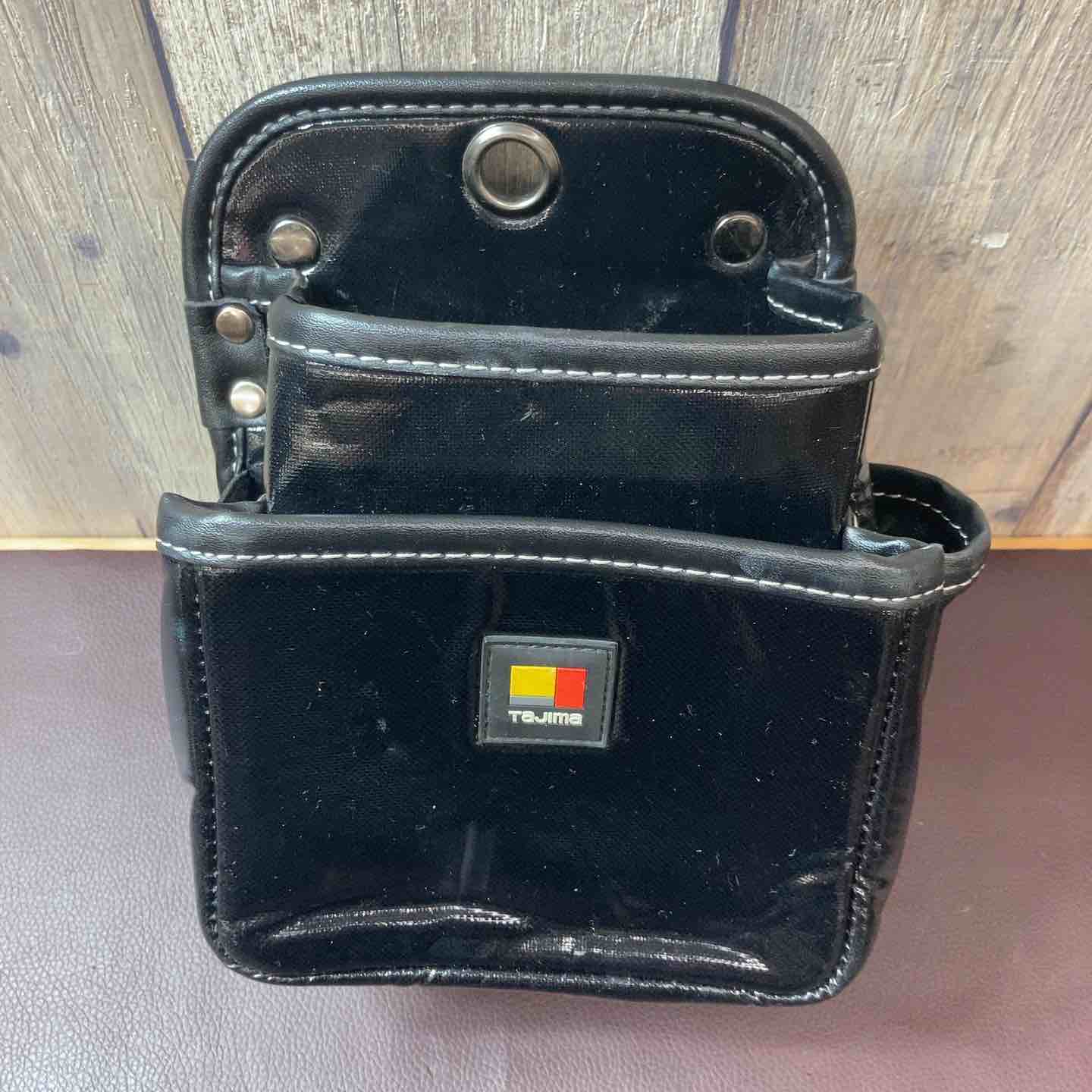 中古品】 タジマ(Tajima) 腰袋等セット 4点 セフ後付きホルダー ベルト