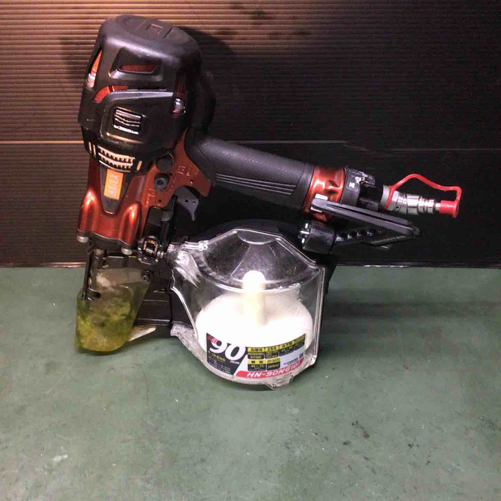 MAX 高圧コイルネイラ HN-90N6(D)-R マイスターレッド (HN91148)【戸田店】