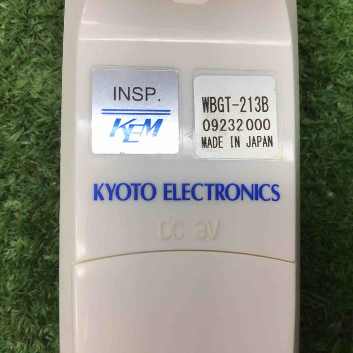 KEM京都電子工業 HEAT STROKE CHECKER 熱中症指標計 WBGT-213BN【富山店】◆Y5