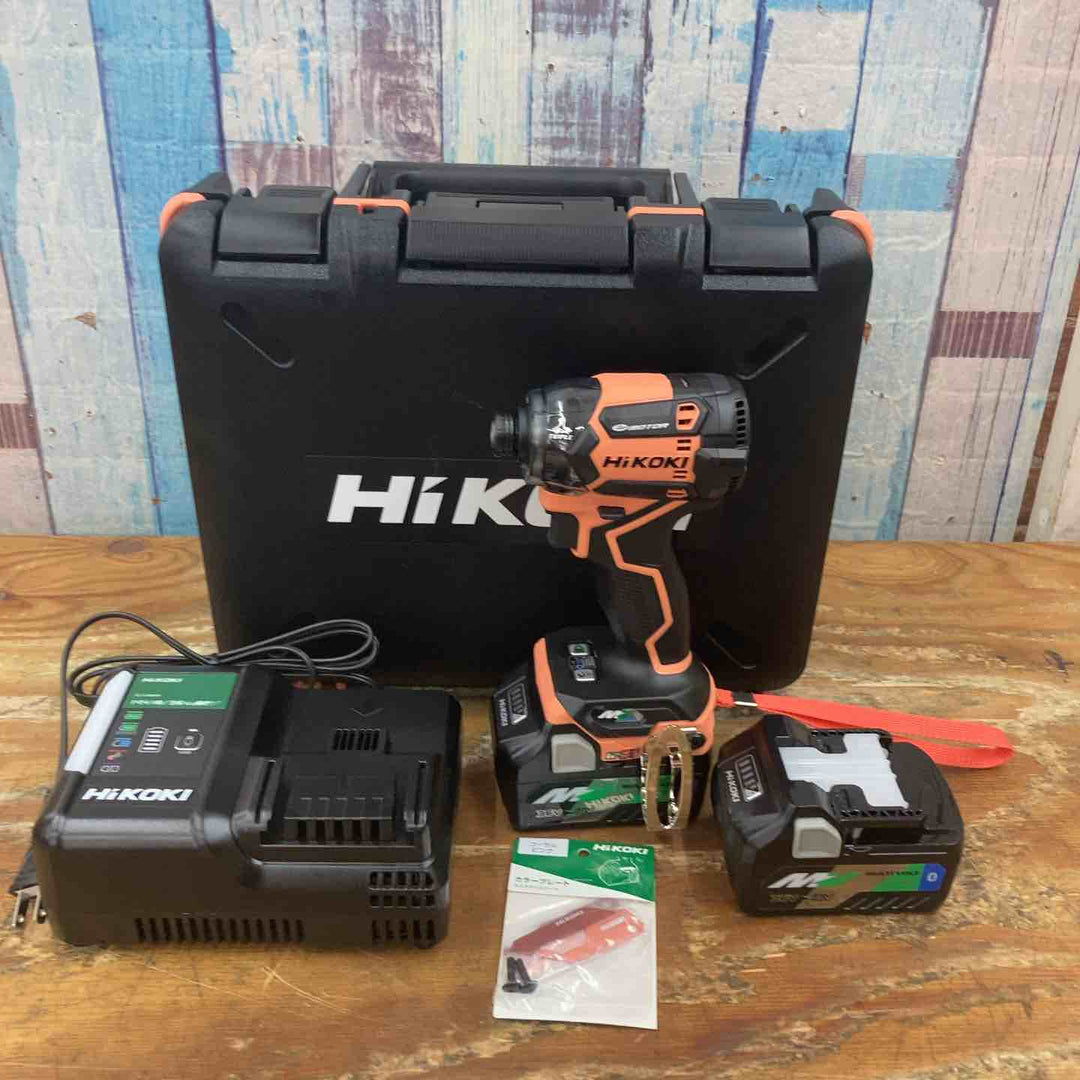 ★ハイコーキ(HIKOKI ※旧:日立工機) コードレスインパクトドライバ WH36DC(2XPS)(CS)【柏店】