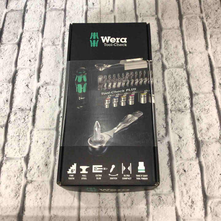 ヴェラ(wera) ツールチェックプラス (ラチェットドライバー＆ソケットセット) 056490 【川口店】