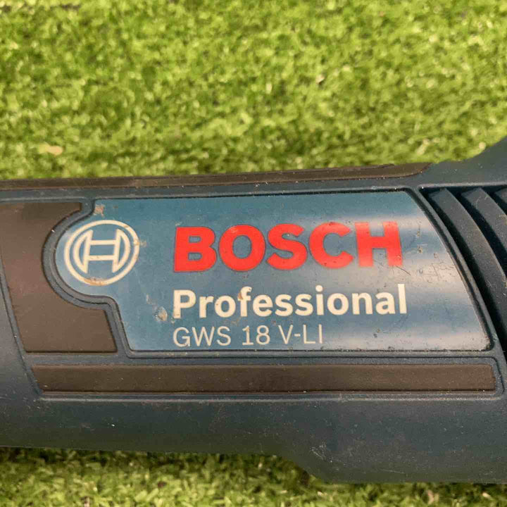 ◇BOSCH(ボッシュ) 18Vバッテリーディスクグラインダー GWS18V-LI【川崎店】