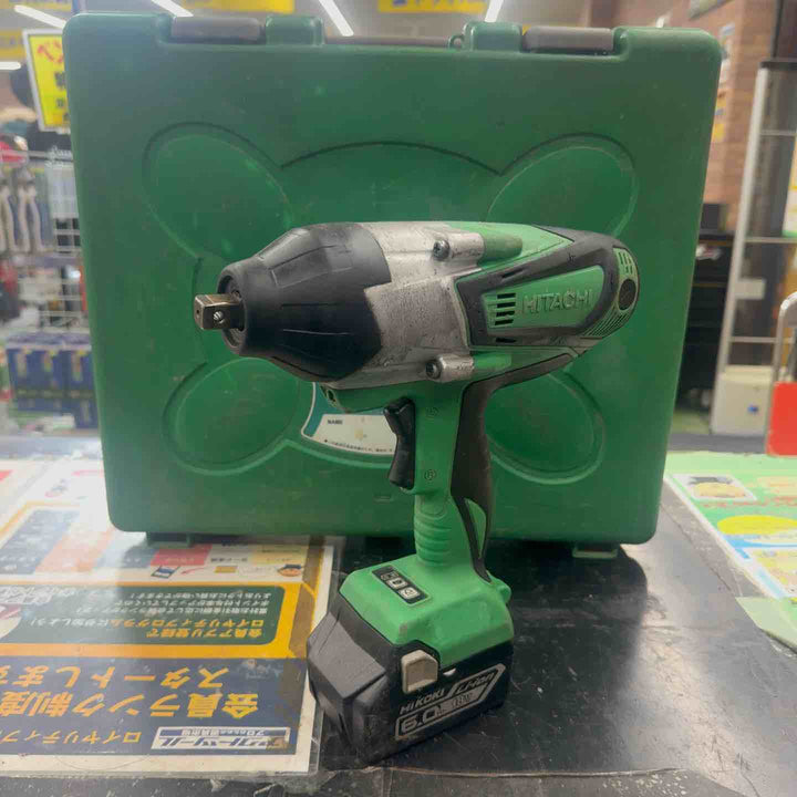 【中古・本体+バッテリ】 日立 18V コードレスインパクトレンチ WR18DSHL(NN) 1/2"(12.7mm)ドライブ 【桶川店】