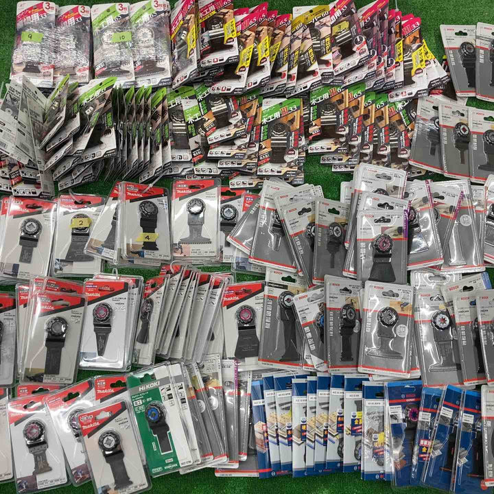 【マキタ、ボッシュ多数‼】マルチツール替刃227点(サイズ・メーカー混同) 【桶川店】