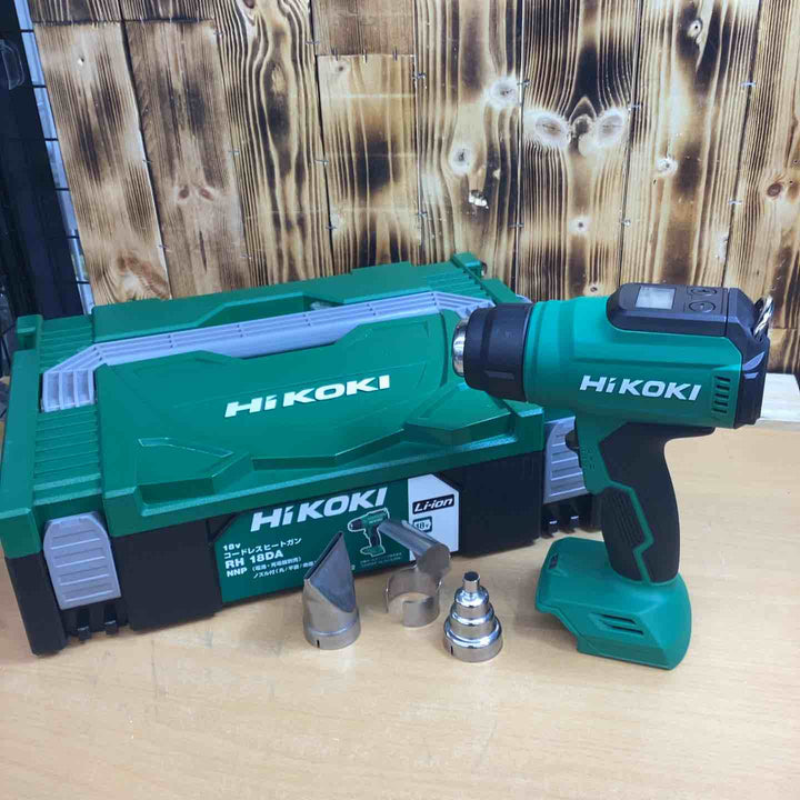 ★ハイコーキ(HIKOKI ※旧:日立工機) コードレスヒートガン RH18DA(NNP)【越谷店】