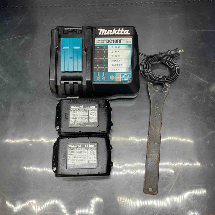 マキタ(makita) 125mmコードレスディスクグラインダ GA512DRGX【川越店】
