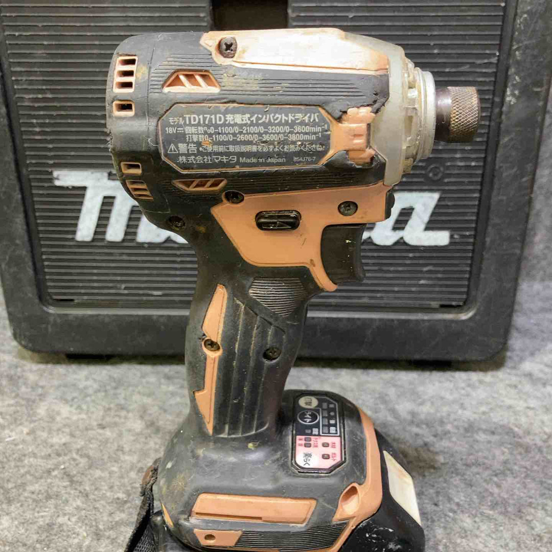 マキタ(makita) コードレスインパクトドライバー TD171DGXFC【桶川店】