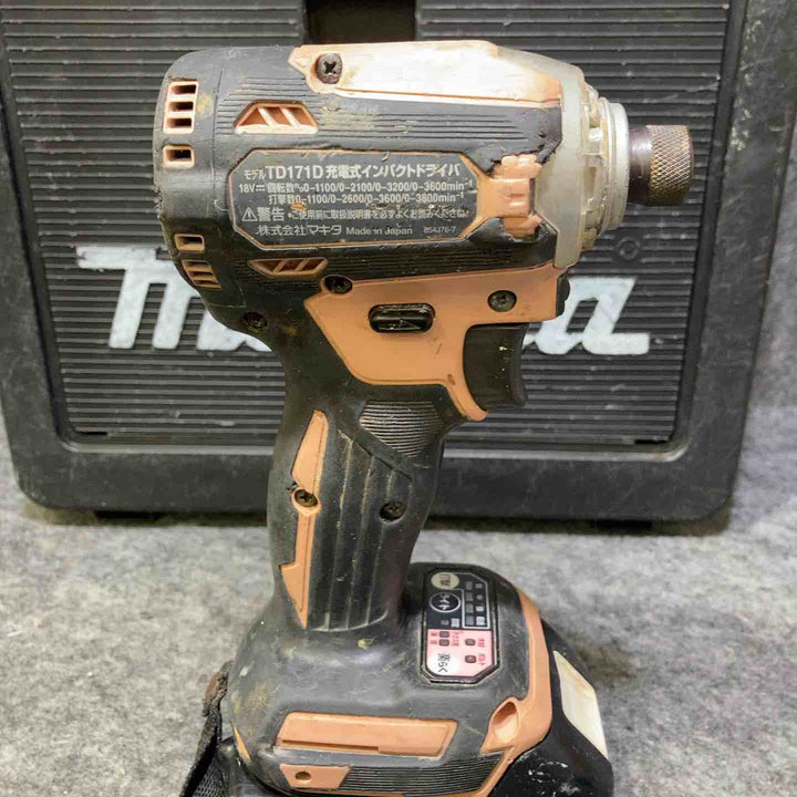 マキタ(makita) コードレスインパクトドライバー TD171DGXFC【桶川店】