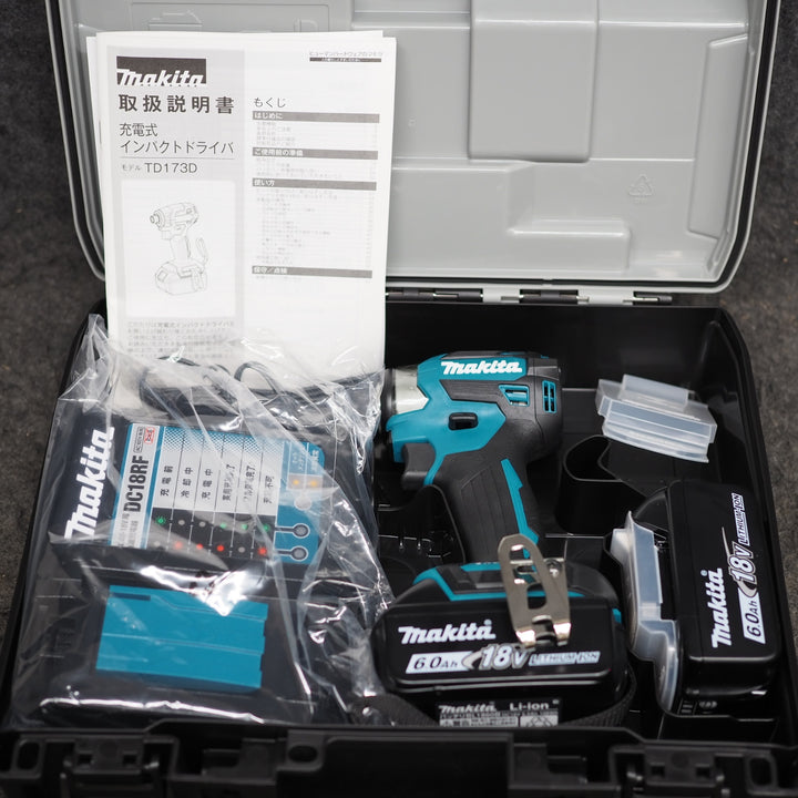 【未使用品】マキタ/makita コードレスインパクトドライバー TD173DRGX【鴻巣店】