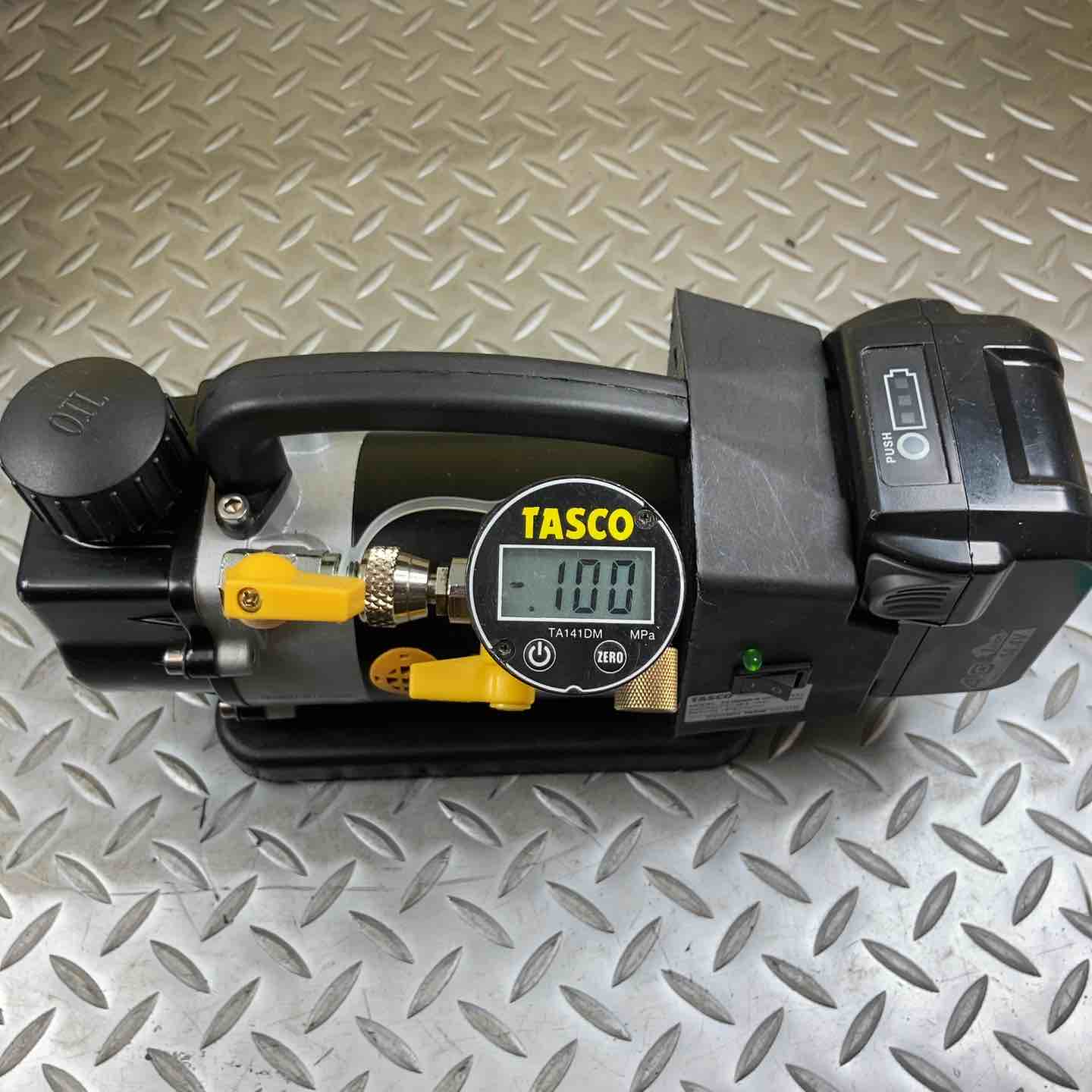 タスコ(TASCO) ウルトラミニ充電式シングルステージ真空ポンプ モデル