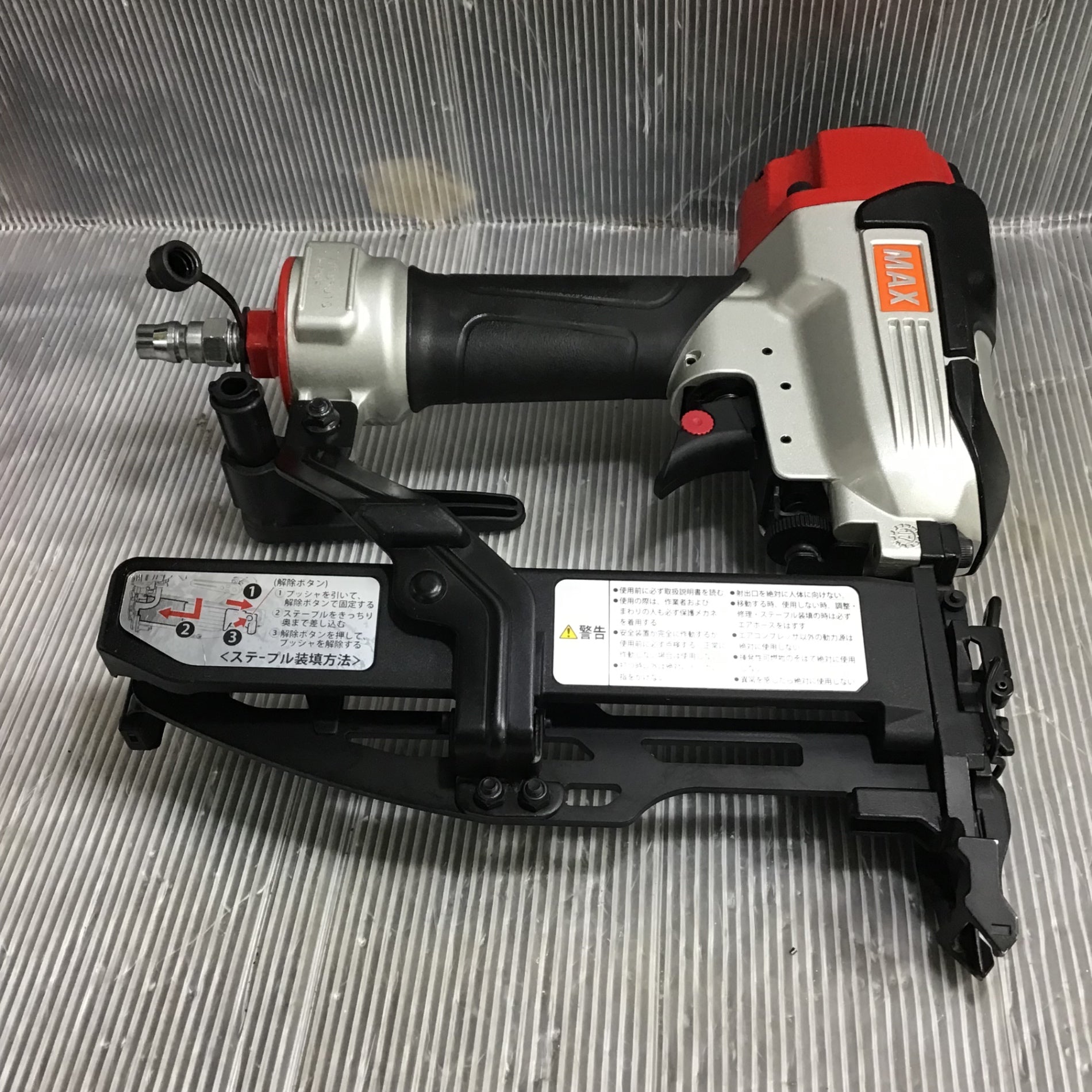 中古美品】マックス(MAX) 常圧フロアタッカ TA-450F1/4MAフロア【草加