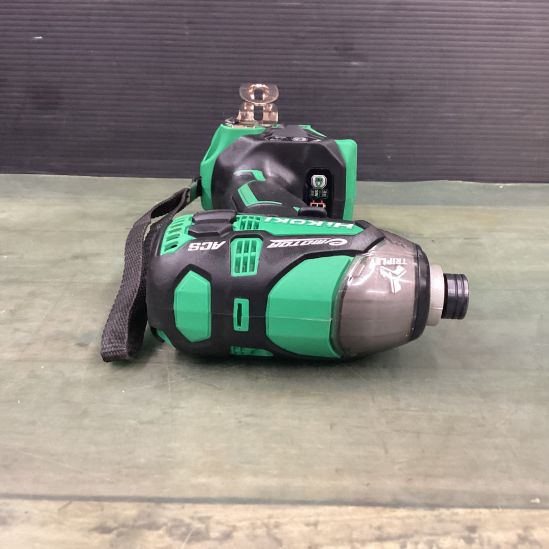 〇 HiKOKI 充電式インパクトドライバー WH18DDL2(LXPK)(L) 【東大和店】