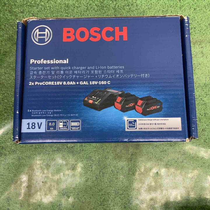 ボッシュ(BOSCH) ProCORE18V8.0Ahバッテリー2個&高速充電器セット ProCORE18V8S2【町田店】