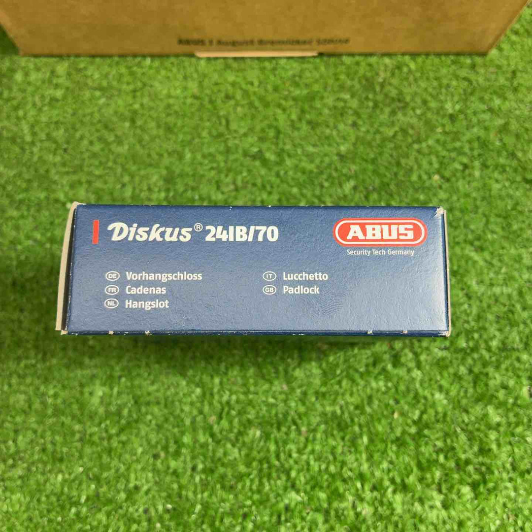 ABUS アバス DISKUS ディスカス 南京錠 24IB-70 6個入【藤沢店】