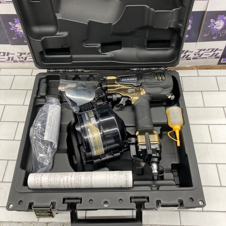★ハイコーキ(HIKOKI ※旧:日立工機) 高圧エア釘打ち機 NV65HR2(S)【所沢店】