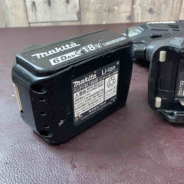 【中古品】マキタ(makita) コードレスインパクトドライバー TD173DZB バッテリー1個付属【東大和店】