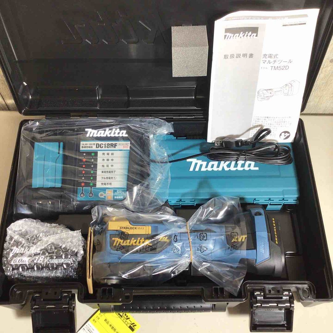 ★マキタ(makita) コードレスマルチツール TM52DRGPB LXT20周年記念限定カラー プレミアムブルー【戸田店】