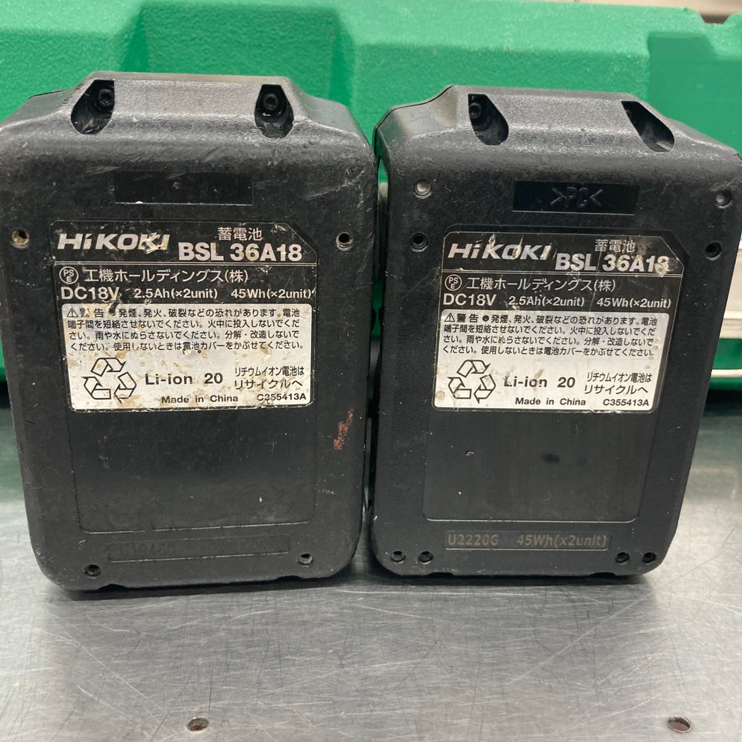 ★ハイコーキ(HIKOKI ※旧:日立工機) コードレスレシプロソー CR18DB(XP)【所沢店】
