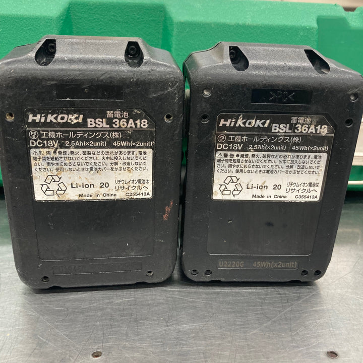 ★ハイコーキ(HIKOKI ※旧:日立工機) コードレスレシプロソー CR18DB(XP)【所沢店】
