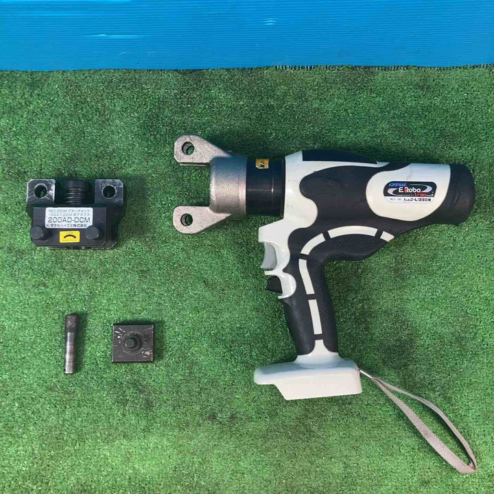【ジャンク品】★泉精器(IZUMI) 電動油圧式多機能工具 REC-Li250M 動かしたところ発煙あり、先端工具取り付け部が歪んでいる【岩槻店】