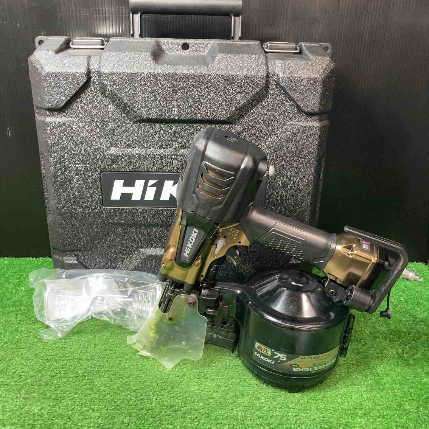 ☆ハイコーキ(HIKOKI ※旧:日立工機) 高圧エア釘打ち機 NV75HR2(S