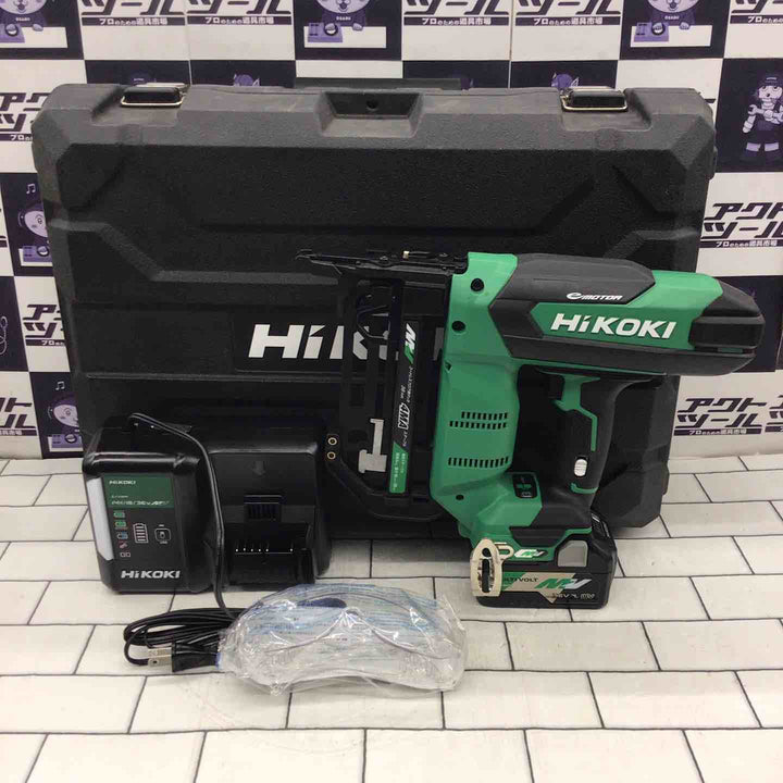 ★ハイコーキ(HIKOKI ※旧:日立工機) コードレスフロアタッカー N3604DM(XP)【所沢店】