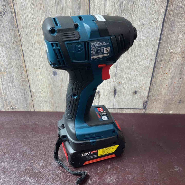 【中古美品】 ボッシュ(BOSCH) コードレスインパクトドライバー GDR18V-200C 【東大和店】