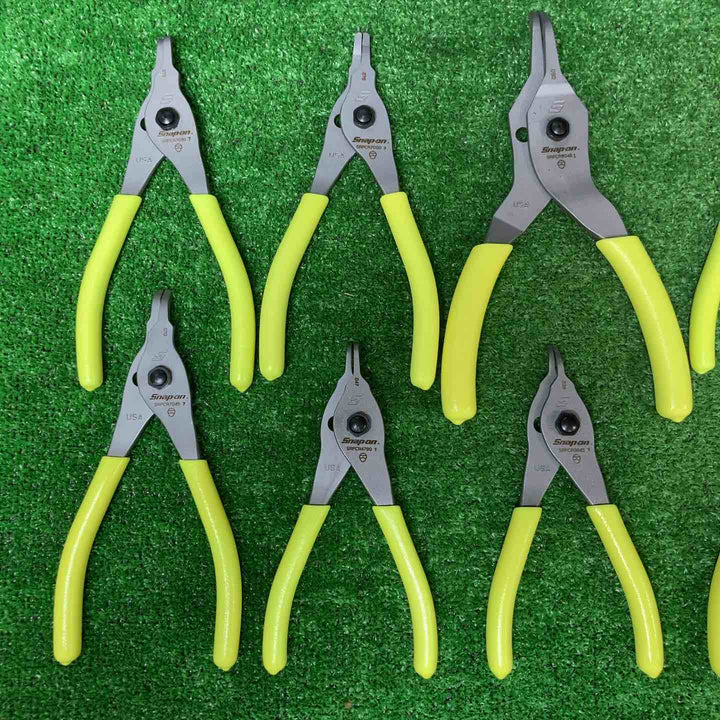 【美品】スナップオン(Snap-On) スナップリングプライヤーセット(ケース入り)SRPCR112HV【岩槻店】