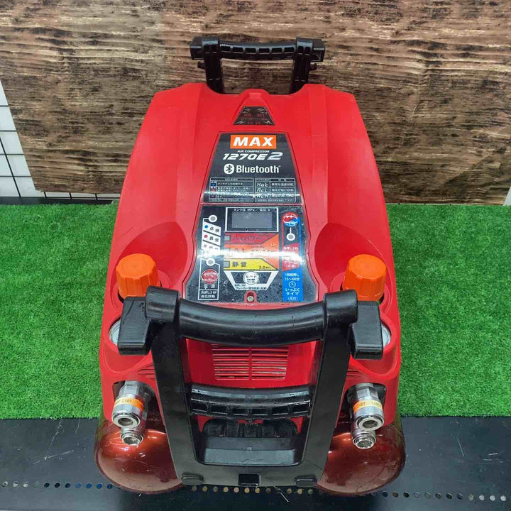 ★マックス(MAX) エアコンプレッサー AK-HH1270E2_レッド【川越店】